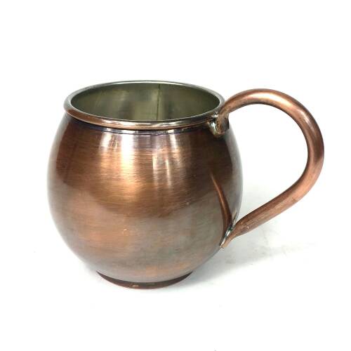 Shark Anatolia Terra Antik Bakır Kupa Bardak Mug Oksit - 1