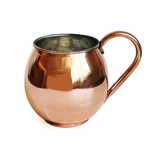 Shark Anatolia Terra Bakır Kupa Bardak Mug - 1