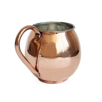 Shark Anatolia Terra Bakır Kupa Bardak Mug - 6