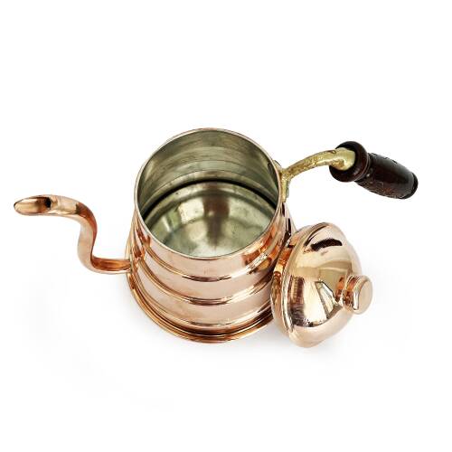 Shark Anatolia Tiryaki Bakır Demlik - 7