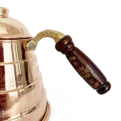 Shark Anatolia Tiryaki Bakır Demlik - 8