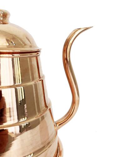 Shark Anatolia Tiryaki Bakır Demlik - 9