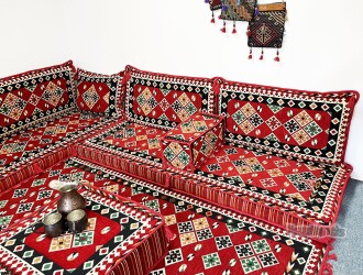 Shark Anatolia Ürgüp Şark Köşesi İkili Sedir Takımı - 3