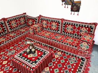 Shark Anatolia Ürgüp Şark Köşesi İkili Sedir Takımı - 8