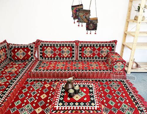 Shark Anatolia Ürgüp Şark Köşesi İkili Sedir Takımı - 10