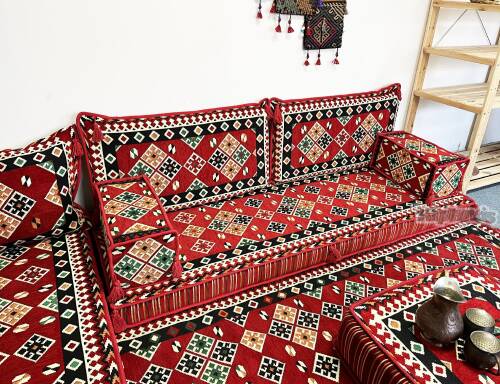 Shark Anatolia Ürgüp Şark Köşesi İkili Sedir Takımı - 7