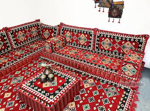 Shark Anatolia Ürgüp Şark Köşesi İkili Sedir Takımı - 8