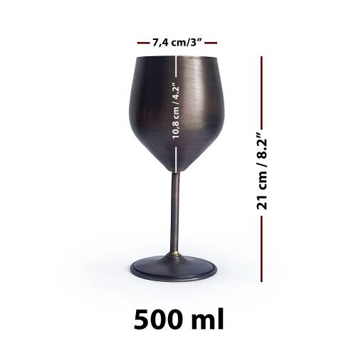 Shark Anatolia Vine Gall Bakır Kadeh Oksit - 4