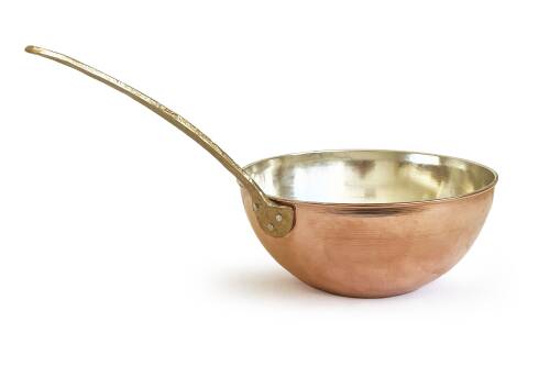 Shark Anatolia Wok Bakır Tava 25cm - 5