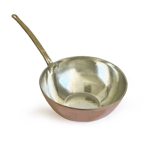 Shark Anatolia Wok Bakır Tava 25cm - 7