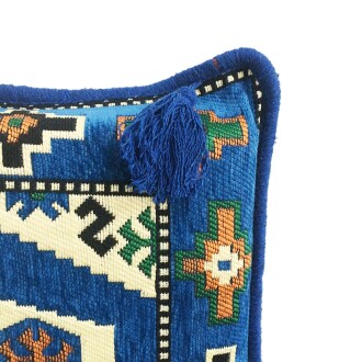 Shark Anatolia Yörük İkili Sedir Takımı Mavi - 9