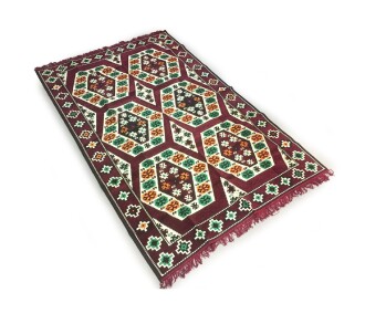 Shark Anatolia Yörük Kilim Bordo - 2