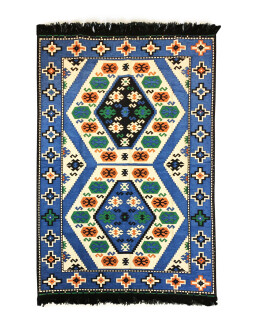 Shark Anatolia Yörük Mavi Kilim 