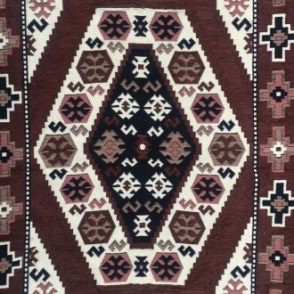 Shark Anatolia Yörük Şark Köşesi İkili Sedir Takımı Kahve - 10