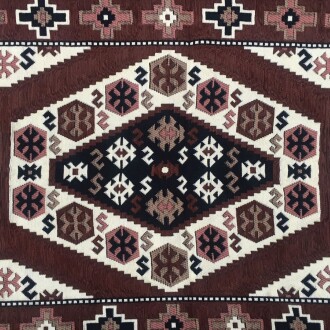 Shark Anatolia Yörük Şark Köşesi Tek Kişilik Sedir Takımı Kahve - 6