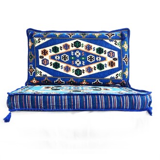 Shark Anatolia Yörük Şark Köşesi Tek Kişilik Takım Mavi - 4