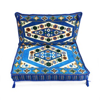 Shark Anatolia Yörük Şark Köşesi Tek Kişilik Takım Mavi - 5