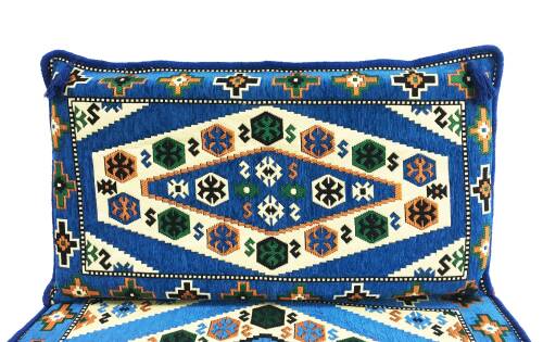 Shark Anatolia Yörük Şark Köşesi Tek Kişilik Takım Mavi - 6