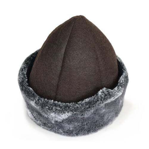 Shark Anatolia Yün Keçe Börk Şapka Koyu Kahverengi - 2