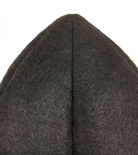 Shark Anatolia Yün Keçe Börk Şapka Koyu Kahverengi - 7