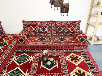 Shark Anatolia Zeugma Şark Köşesi İkili Sedir Takımı - 5