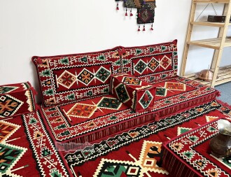 Shark Anatolia Zeugma Şark Köşesi İkili Sedir Takımı - 6