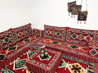 Shark Anatolia Zeugma Şark Köşesi İkili Sedir Takımı - 8