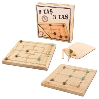 Star 9 Stones 3 Stones Game