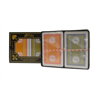 Star A-30 2 Deste İskambil Oyun Kağıdı A-K-Q-J - 8