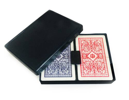 Star A/30 Plastik Desenli İskambil Oyun Kağıdı Takımı 2'li A-K-Q-J - 4