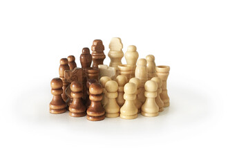 Star Oyun - Wooden Chess Pieces Set No:1