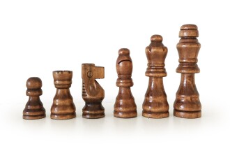 Star Ahşap Satranç Taşı Takımı No:2 - 4