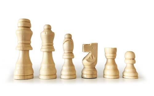 Star Ahşap Satranç Taşı Takımı No:2 - 5