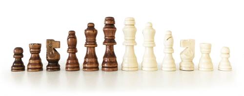 Star Ahşap Satranç Taşı Takımı No:3 - 2