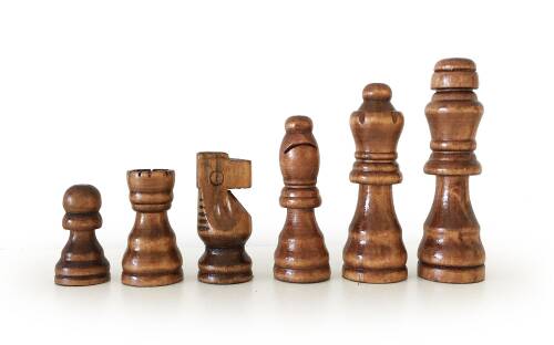 Star Ahşap Satranç Taşı Takımı No:3 - 4