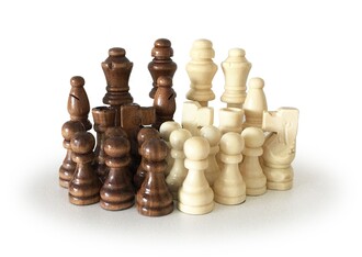 Star Oyun - Wooden Chess Pieces Set No:4
