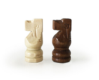 Wooden Chess Pieces Set No:4 - 7
