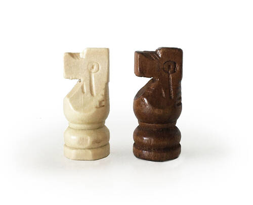 Wooden Chess Pieces Set No:4 - 7