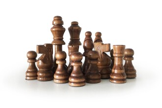 Star Ahşap Satranç Taşı Takımı No:4 - 5