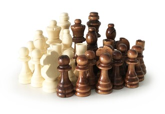 Star Oyun - Wooden Chess Pieces Set No:5