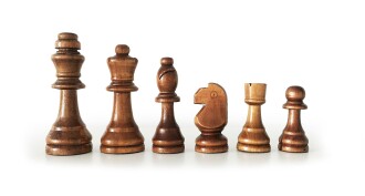 Star Ahşap Satranç Taşı Takımı No:5 - 5