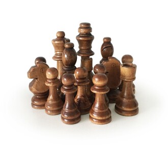 Star Ahşap Satranç Taşı Takımı No:5 - 7