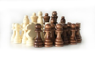 Star Ahşap Satranç Taşı Takımı No:5 - 8