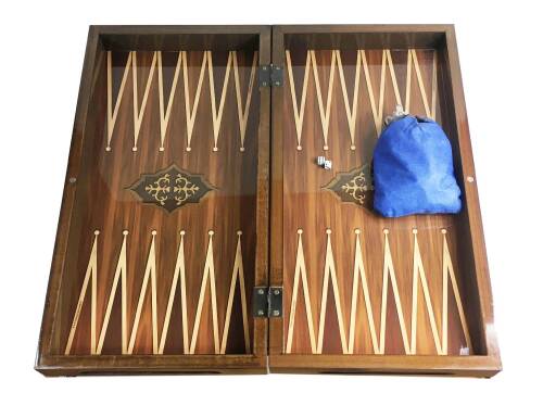 Star Antik Ceviz Tavla Takımı - 4