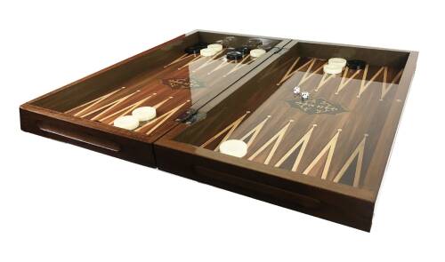 Star Antik Ceviz Tavla Takımı - 5