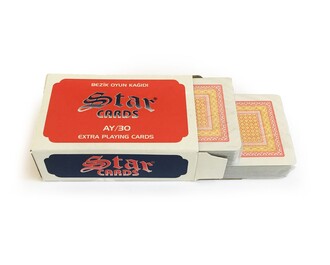 Star Bezik Oyun Kağıdı Destesi Ekstra AY-30 2 Deste 96 Adet - Thumbnail