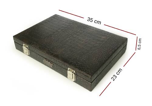 Star Deri Çantalı Lüks Poker Çipi 300'lük - 4