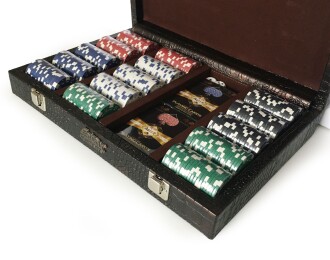 Star Deri Çantalı Lüks Poker Çipi 300'lük - 5