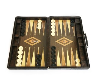 Star Deri Çantalı Tavla Orta Boy - 9