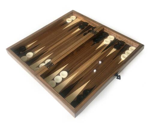 Star Ege Masif Ahşap Kareli Tavla Büyük - 2